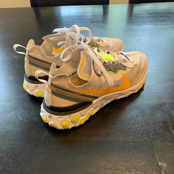 Nike React Element 87 - Laser Orange Light Orewood - Picture 7 of 8